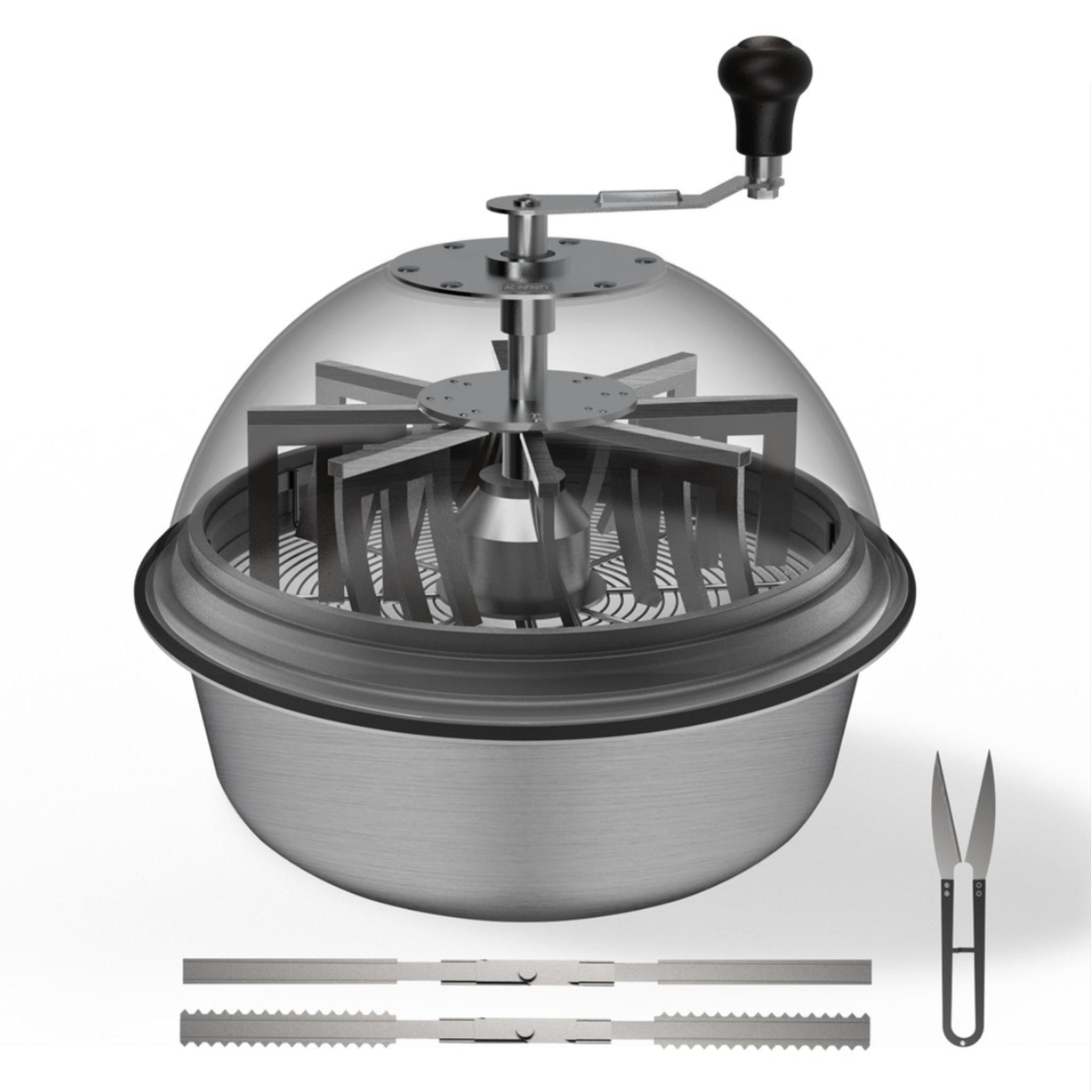 AC Infinity Bud Bowl Trimmer, Twist Spin Cut -