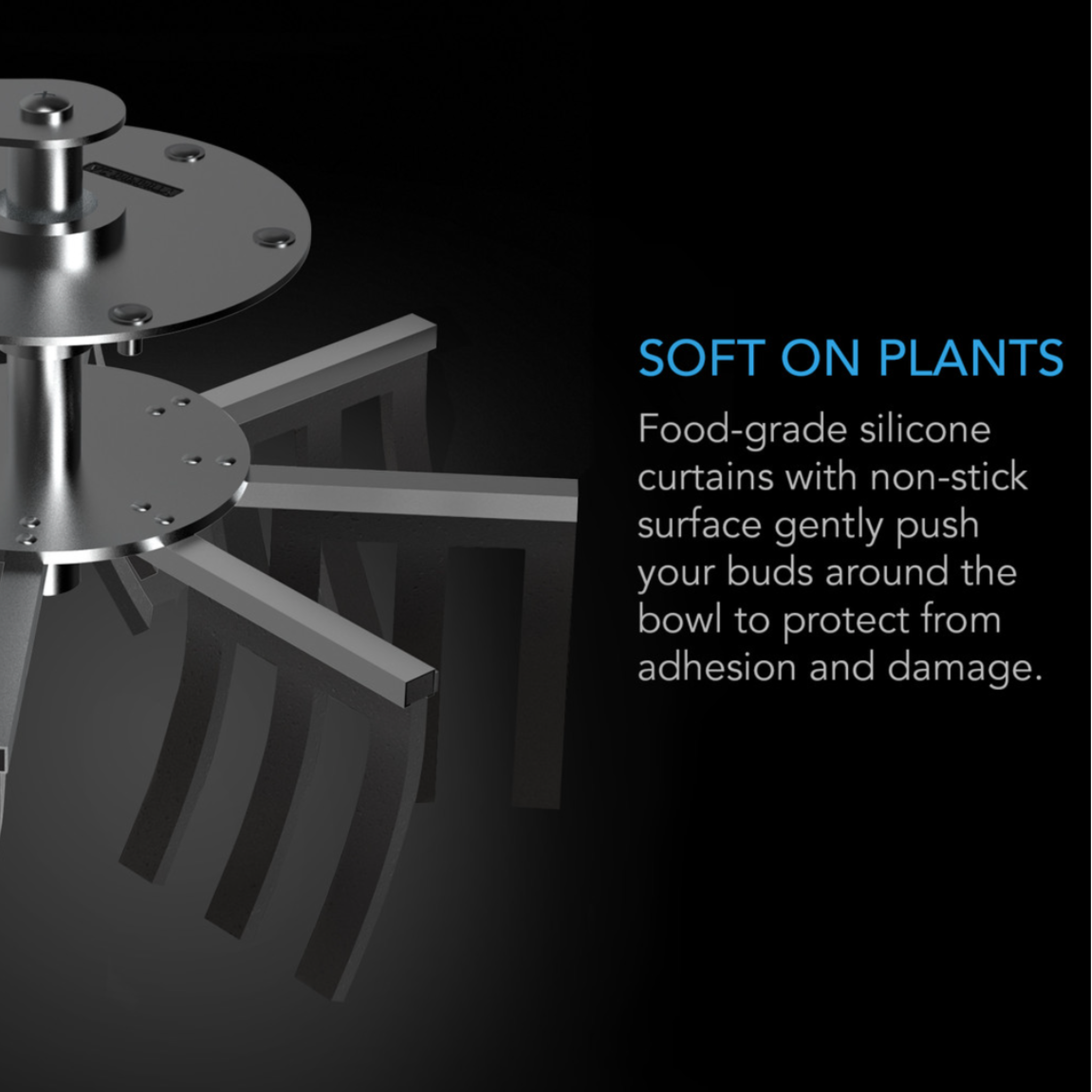 AC Infinity Bud Bowl Trimmer, Twist Spin Cut -