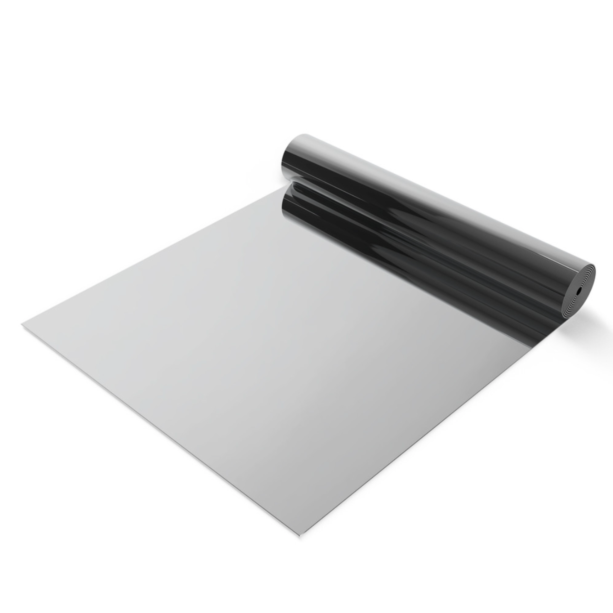 Mylar Film Roll, PET Reflective Foil Sheet, 4 x 100 ft.