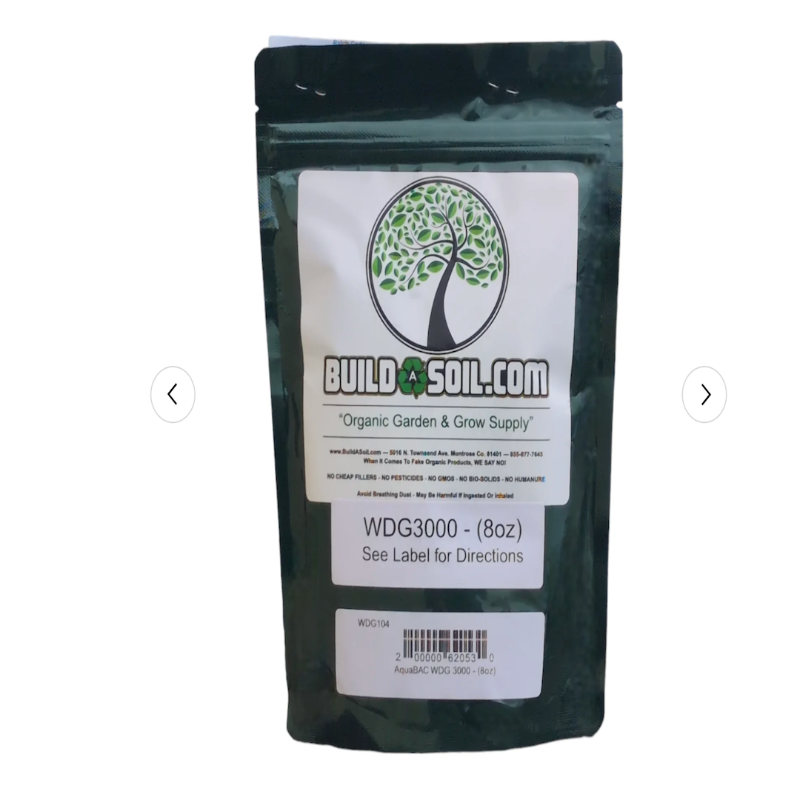 Extra strength BTI fungus gnat killer WDG3000 8oz natural pest elimination powder.