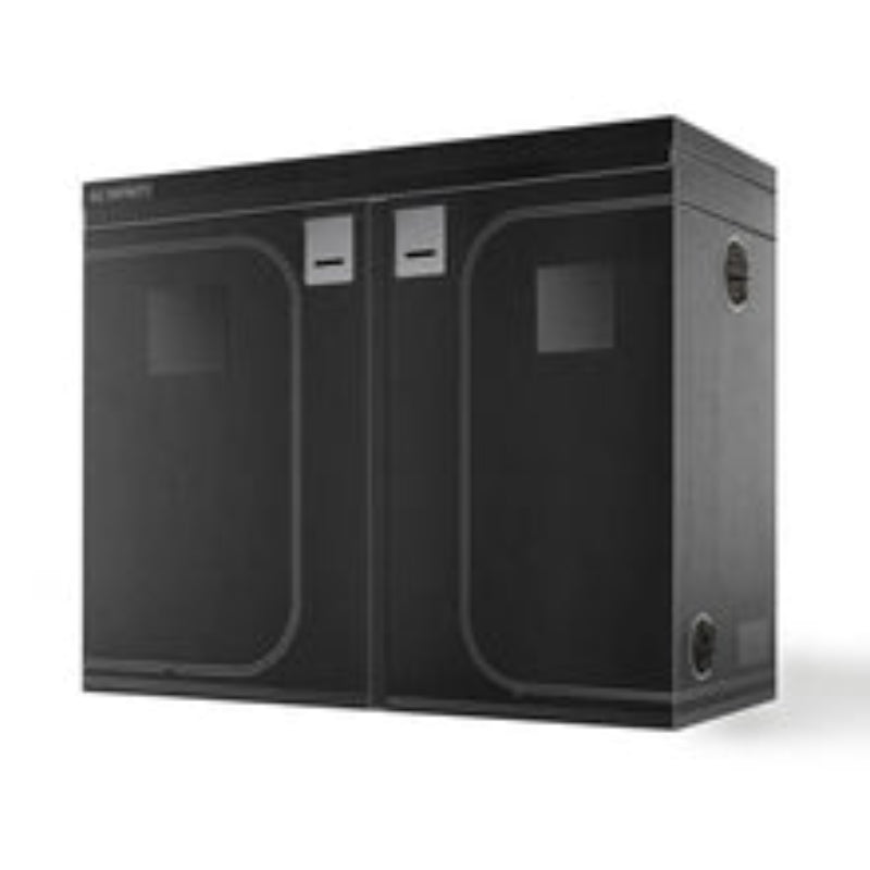 AC Infinity commercial-grade grow tent with double chamber configuration and reinforced frame design.