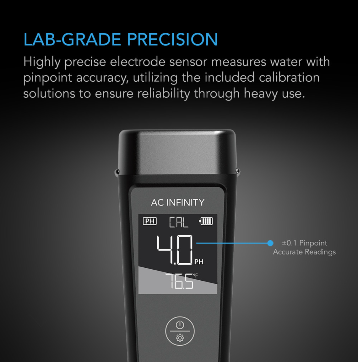 PH Meter Kit & Pen Tester | 5-in-1 Water Quality Tester